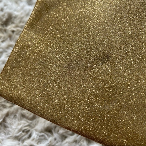 KATE Spade Gold Glitter and Coach New York Pink Glitter Pouches - Picture 5 of 16